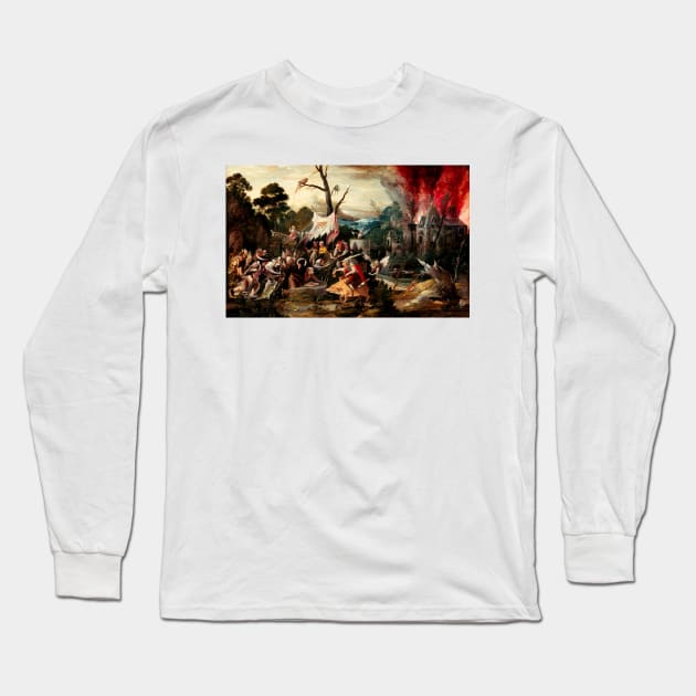 The Temptation of Saint Anthony - Jan Mandijn Long Sleeve T-Shirt by themasters